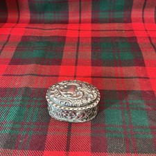 Fully Hallmarked Oval Sterling
