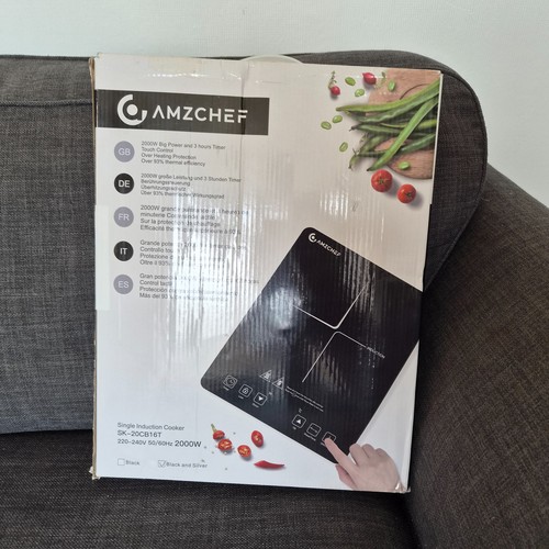 Amzchef single induction hob - single,