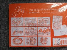 Christian Postcards. Pack of