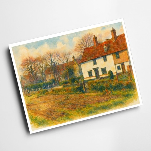 Print cross roads - a6,