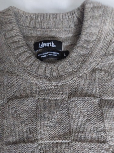 Ashworth golf sweater - sweater, l