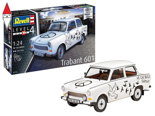 Revell model set trabant - revell,