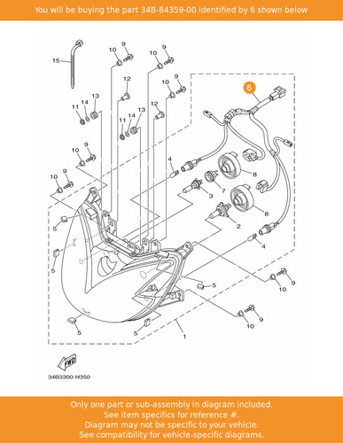 Yamaha cord headlight - cord,,