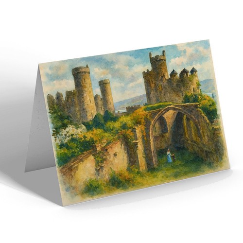 Notelet conway castle - notelet,