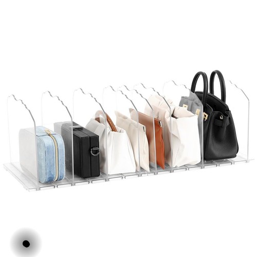 Adjustable handbag storage - adjustable,