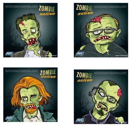 Asg airsoft zombie practice - airsoft,