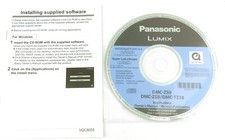 Panasonic LUMIX DMC-ZS9 / ZS8 / TZ18 Camera Owner's Manual & Applications CD
