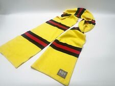 WATFORD FOOTBALL SCARF SAVILE ROUGE Cotton and Merino Wool - Light Use RRP £68