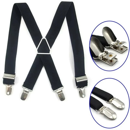 Men shape suspenders elastic - suspenders,