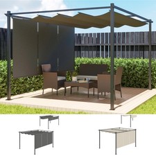 3 x 4m Metal Pergola Gazebo