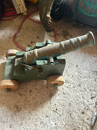 Vintage classic toy - vintage, cannon