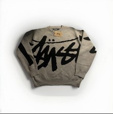 Stussy Grey / Black Jumper