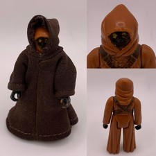 Vintage Kenner Star Wars Action Figure Jawa with Cloak Original 12 1977