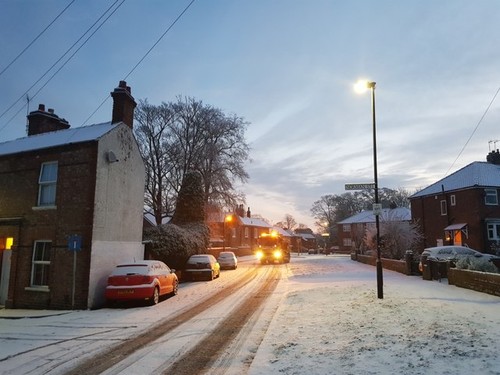 Photo 6x4 gritter thief - photo,