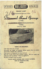 RELIANT REGAL 3/25 SALOON &