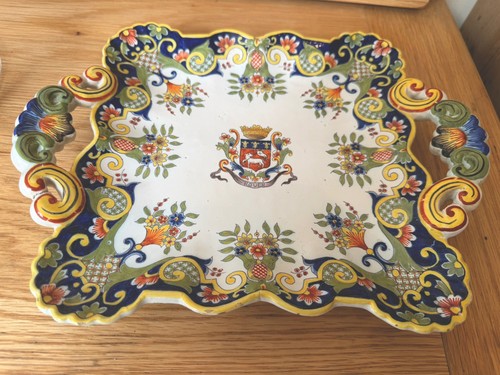French rouen faience - rouen,