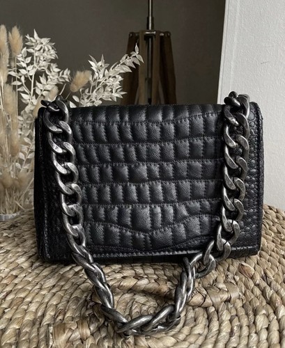 Zara black faux leather - faux,