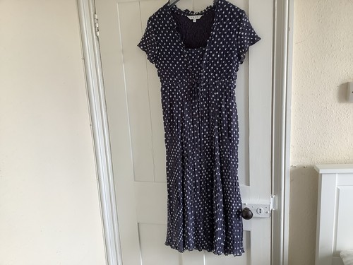 Ladies east blue polka dot - east,
