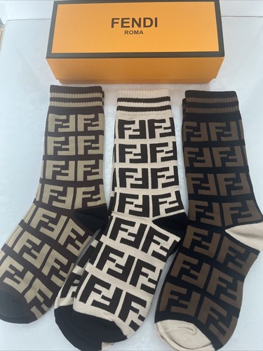 Fendi socks gift box - socks,