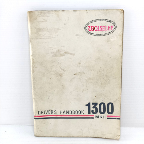 Wolseley driver handbook - wolseley,