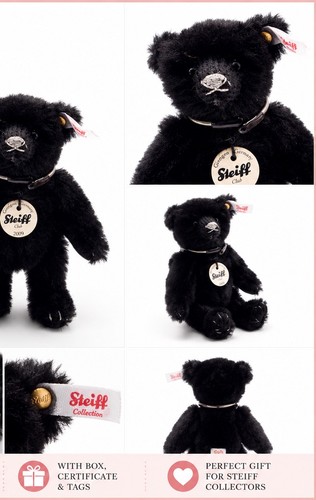 Steiff miniature black - steiff,