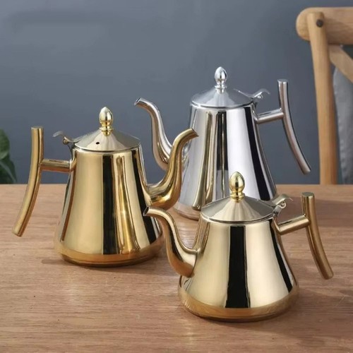 1xstainless steel teapot - teapot, with