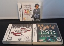 Nintendo DS 3 Crime Game