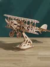 3D Wooden Assembly, Bi Plane