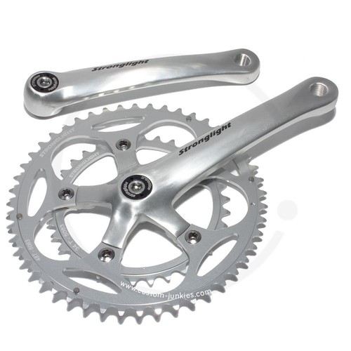 Stronglight double crank set - double,