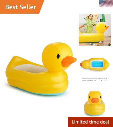 Compact inflatable duck baby - inflatable,