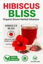 100 organic hibiscus - 100%,
