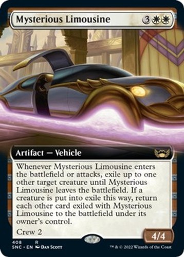 Foil mysterious limousine - nm,
