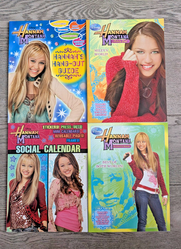 Hannah montana activity - hannah, books