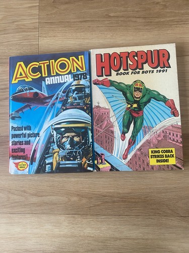 Two classic annuals action - two,