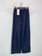 Zara Navy No Pattern Casual