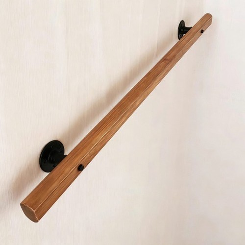 100cm wooden handrail stair - wooden,