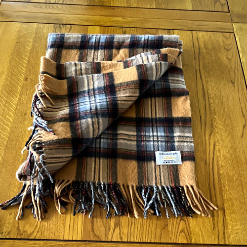 Edinburgh 100 cashmere plaid - cashmere,