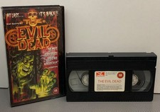 The Evil Dead VHS Video Tape