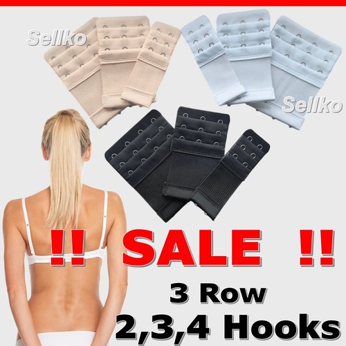 Bra extender hooks - bra, elastic