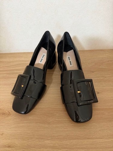 Miu patent - miu, leather