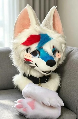 Fursuit long haired - haired, fox