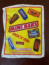 Mini Bars Pick n Mix Plastic Bag Mars/Lion/Milky Way/Toffee Crisp/Bounty/Rolo