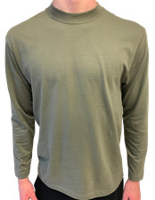 Hanes USA Mens Long Sleeve 'Heavy T' Shirts 100% Cotton~Quality Up 2 XXL  BOGOF!