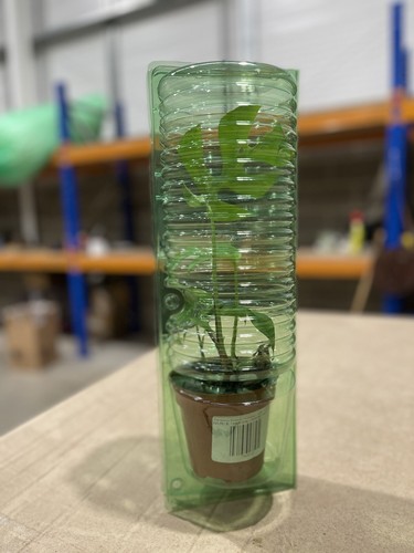 Recycled plastic plant - recycled,