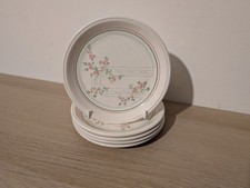 5 X Biltons Coloroll Staffordshire Rose Trellis 17 cm Side plates
