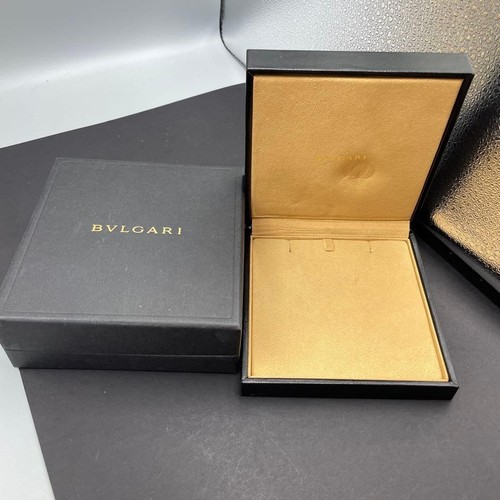 Bvlgari necklace case - bvlgari, empty