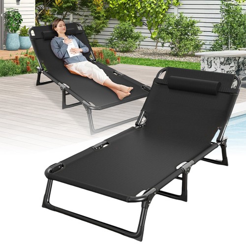 Foldable sun lounger - lounger, recliner