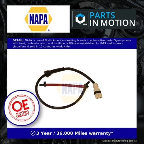 Brake pad wear - wear, indicator