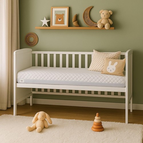 Baby cot bed - bed, mattress