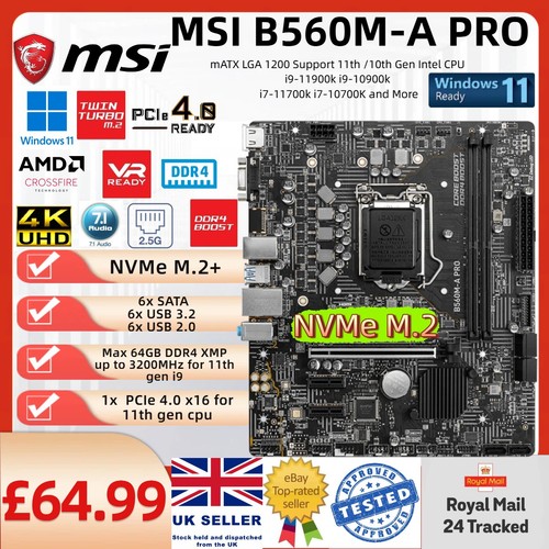 Msi b560m pro matx - b560m-a,